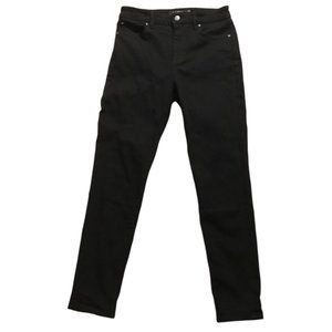 Lauren Ralph Lauren Women's Skinny Straight Leg Black Denim Jeans